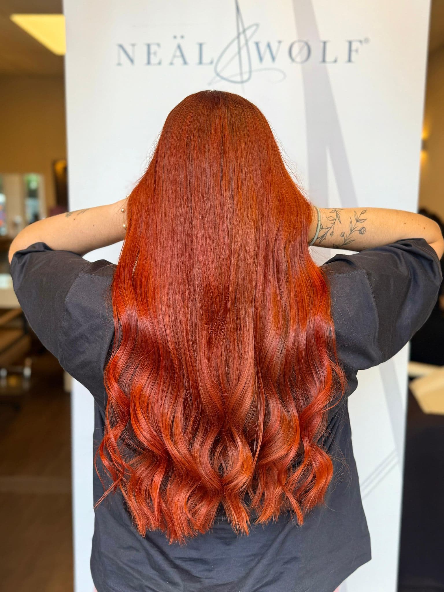 Hair styling by ARC Hair Studio